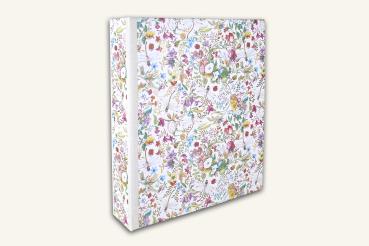 Folder gold plated with white edge